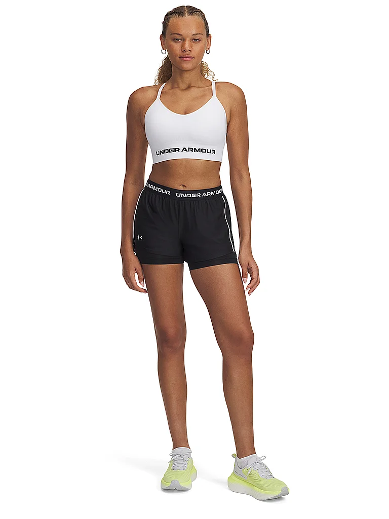 UNDER ARMOUR Damen Fitnessshorts UA Tech™ Play Up 2in1 schwarz | M — Bild 3